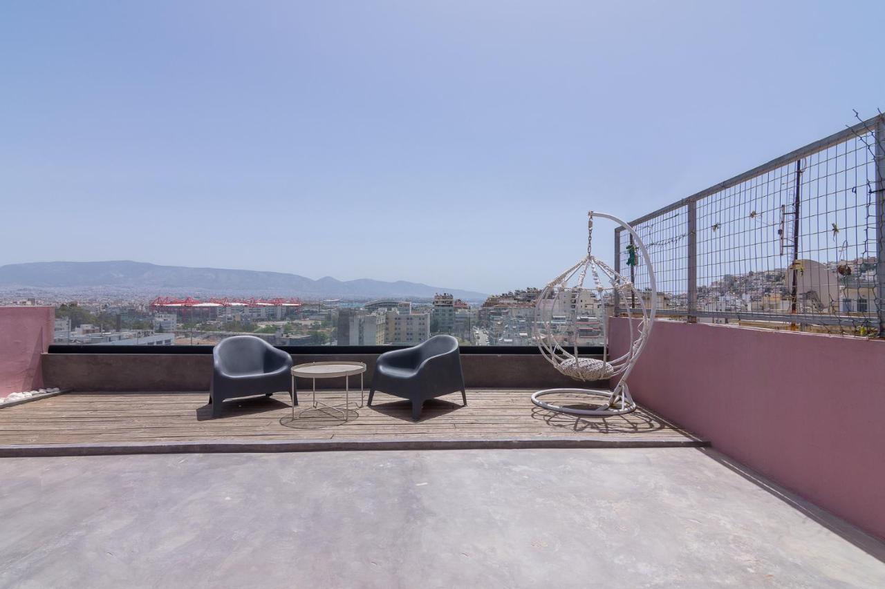 Apartment With Terrace In פיראוס מראה חיצוני תמונה