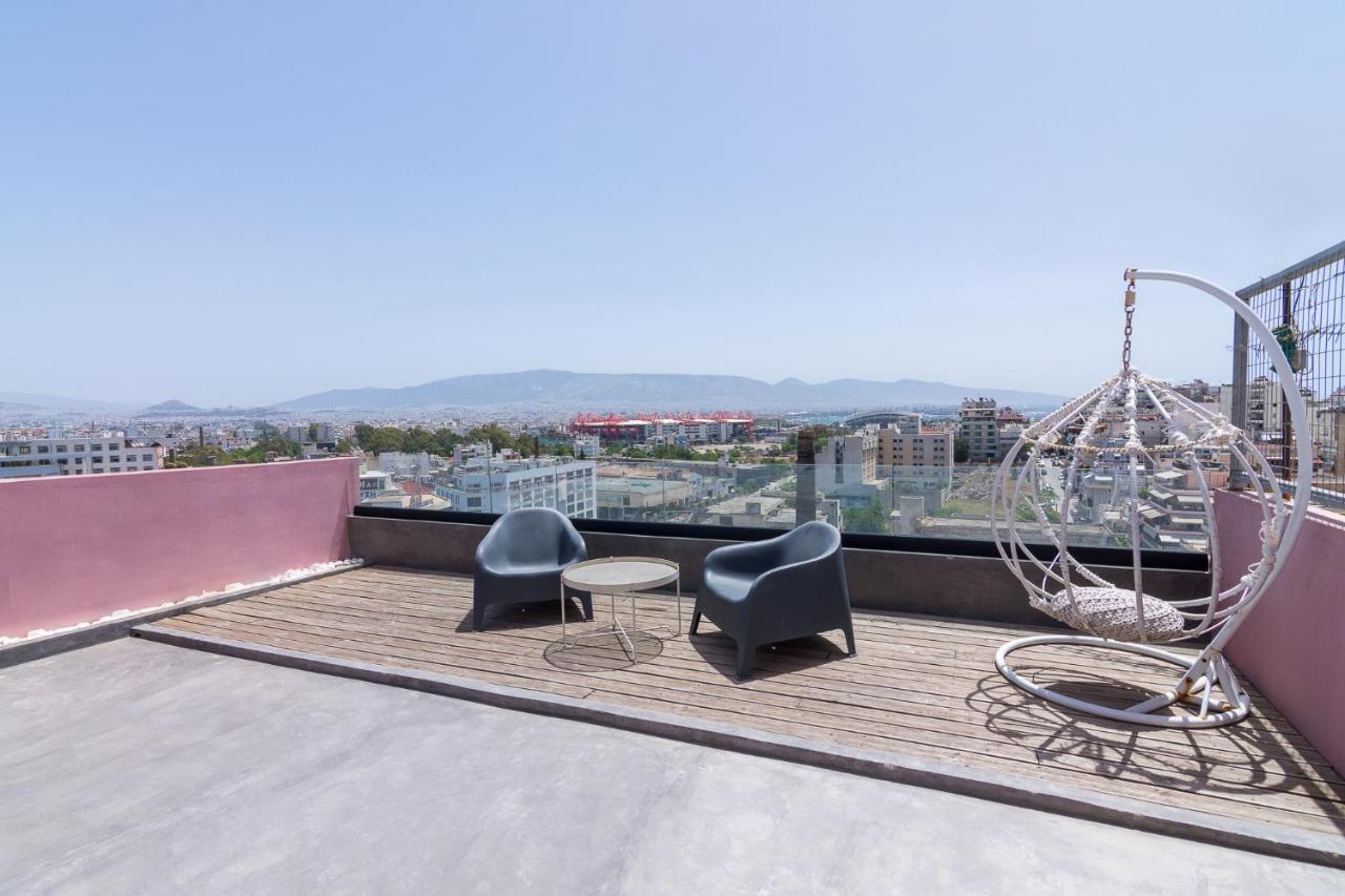 Apartment With Terrace In פיראוס מראה חיצוני תמונה